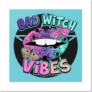 Bad Witch Vibes Posters and Art